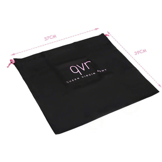 Bolsa de seda para el cabello QVR Storage con cordón