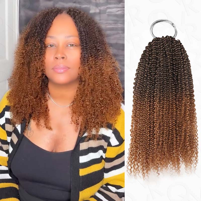 QVR Premium Chinese Hair Deep Wave Virgin Human Crochet Hair Ombre #T2/30 Machine Made Feather Crochet Hairstyles