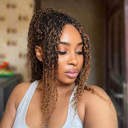 QVR 1 Paquete #27/30 Cabello Humano Kinky Afro a Granel