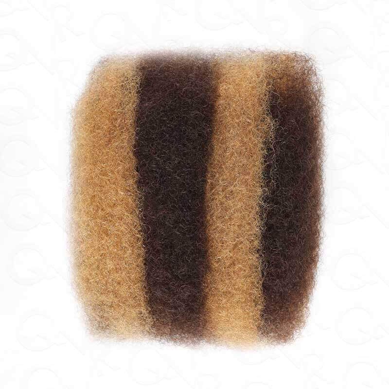 Flash Sale|QVR Multi-Color Combo Afro Kinky Bulk Human Hair