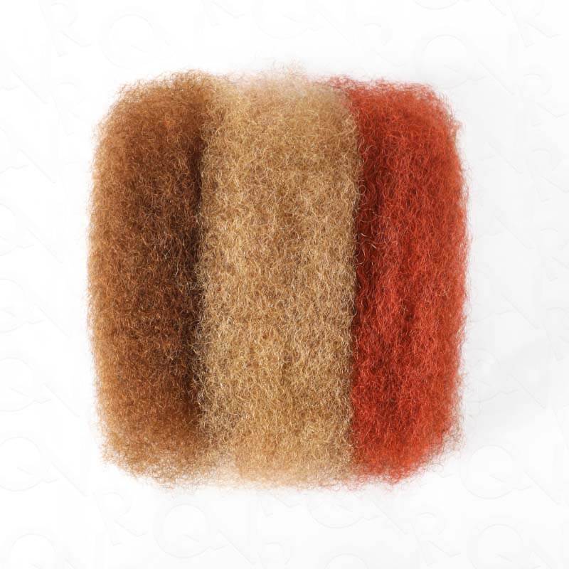 B3G1|QVR Color Combo Afro Kinky Bulk Human Hair For Braiding Dreadlock