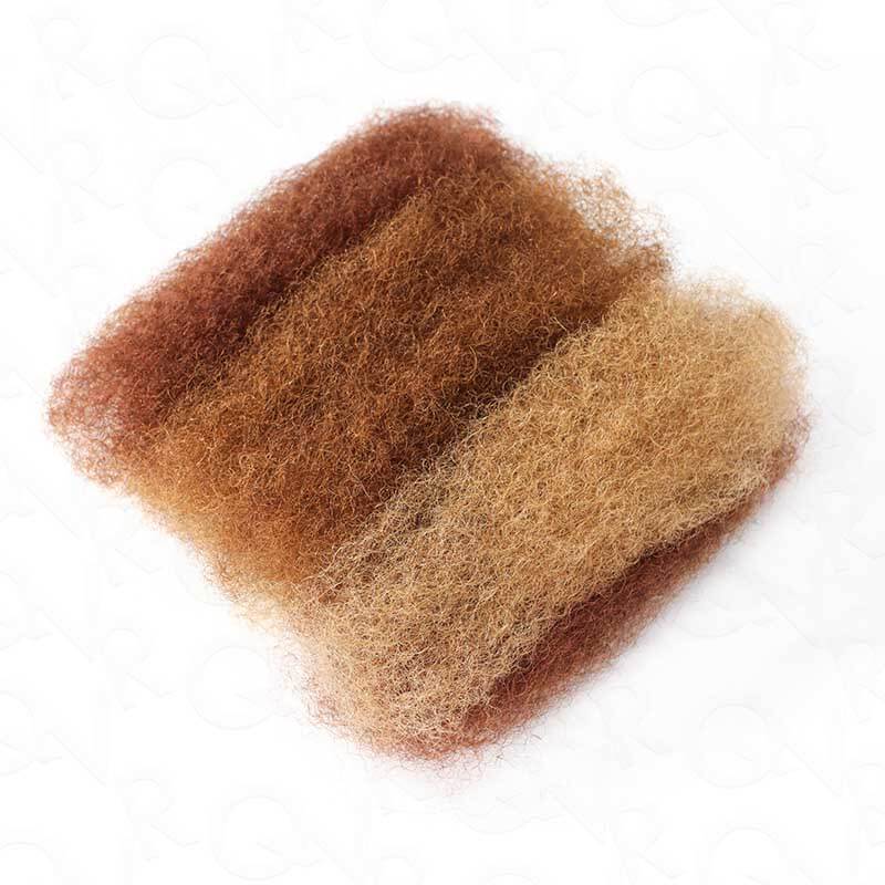 B3G1|QVR Color Combo Afro Kinky Bulk Human Hair For Braiding Dreadlock