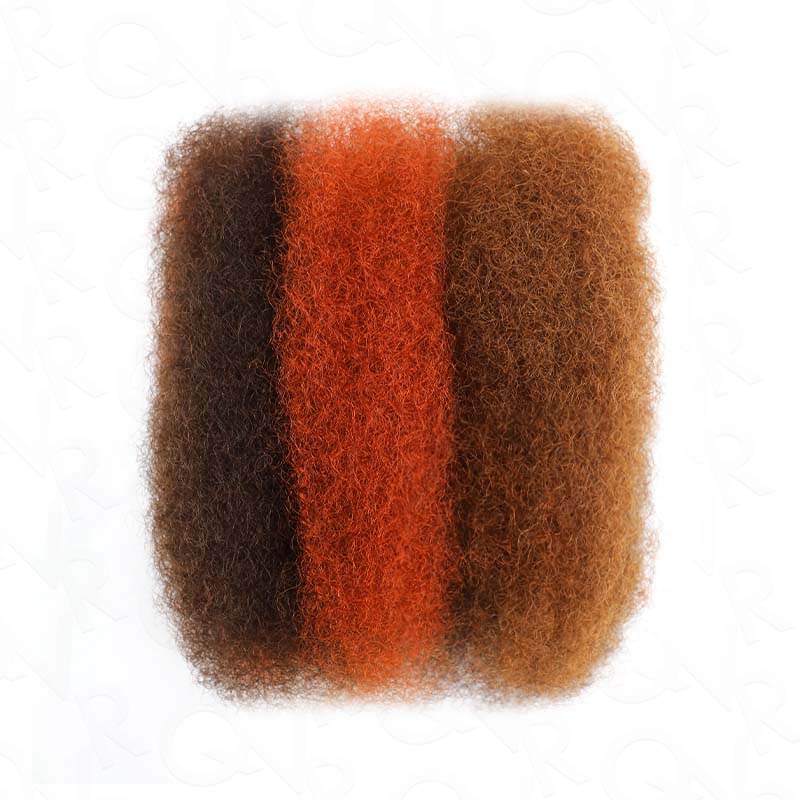 B3G1|QVR Color Combo Afro Kinky Bulk Human Hair For Braiding Dreadlock
