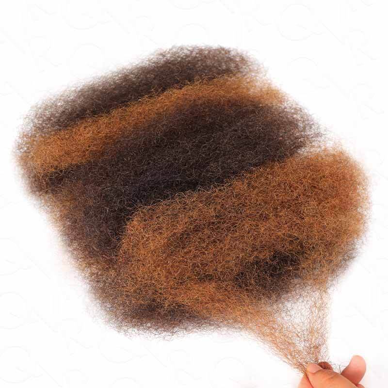 B3G1|QVR Color Combo Afro Kinky Bulk Human Hair For Braiding Dreadlock