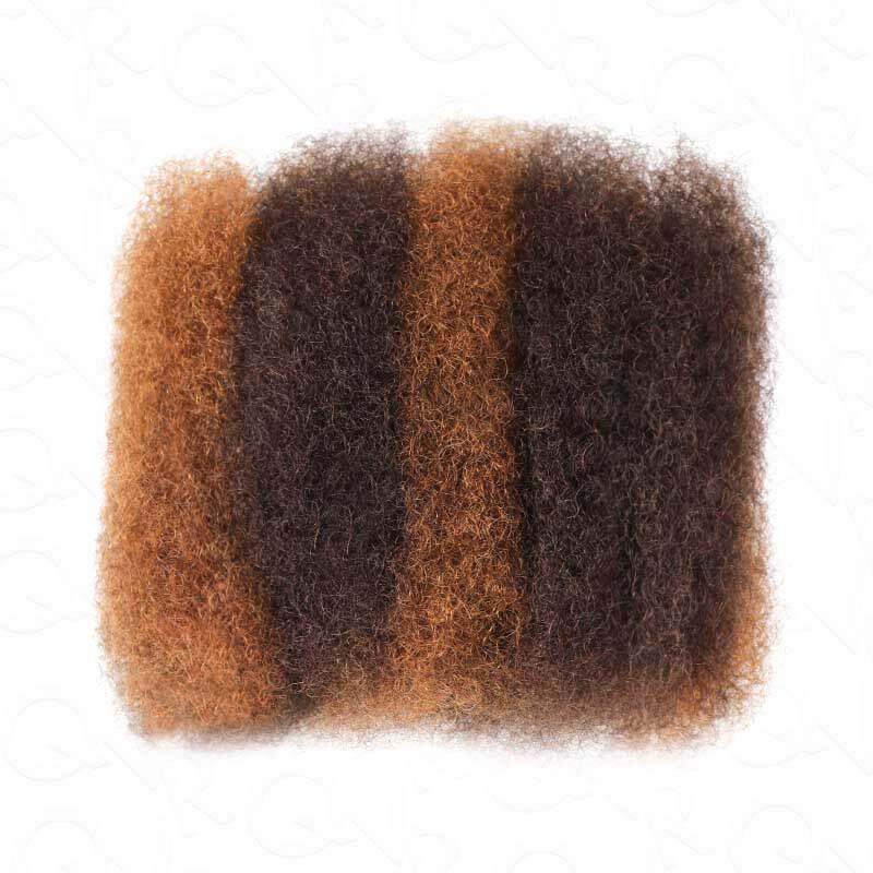 B3G1| QVR Afro Kinky Bulk Three Colors #4/30/27 Human Hair