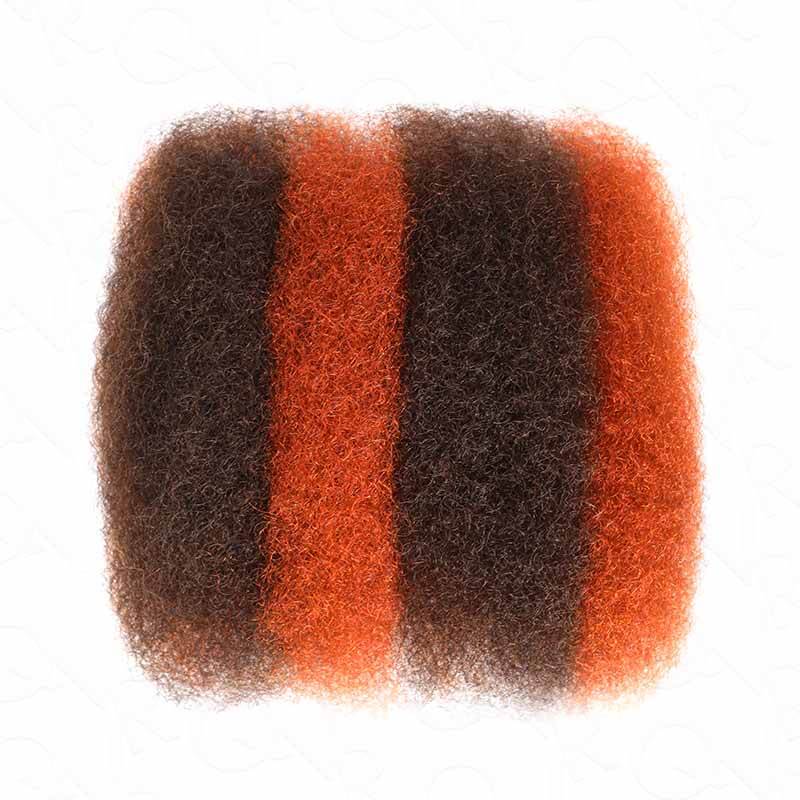 B3G1|QVR Color Combo Afro Kinky Bulk Human Hair For Braiding Dreadlock