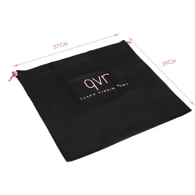 QVR Storage Silk Hair Bag with Drawstring