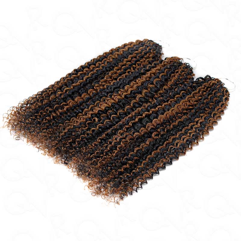 MATCH SALE|QVR #P1B/30 Small Kinky Curly Crochet Hair