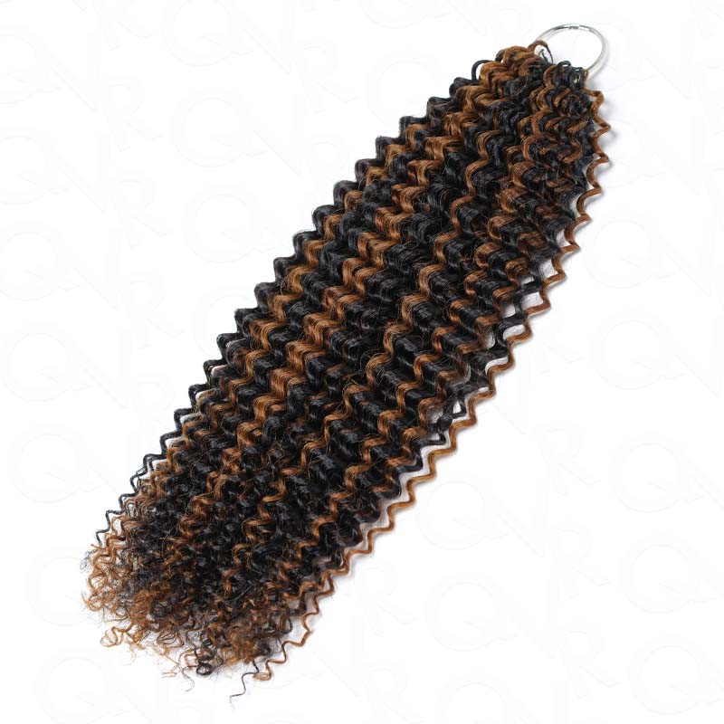 MATCH SALE|QVR #P1B/30 Small Kinky Curly Crochet Hair