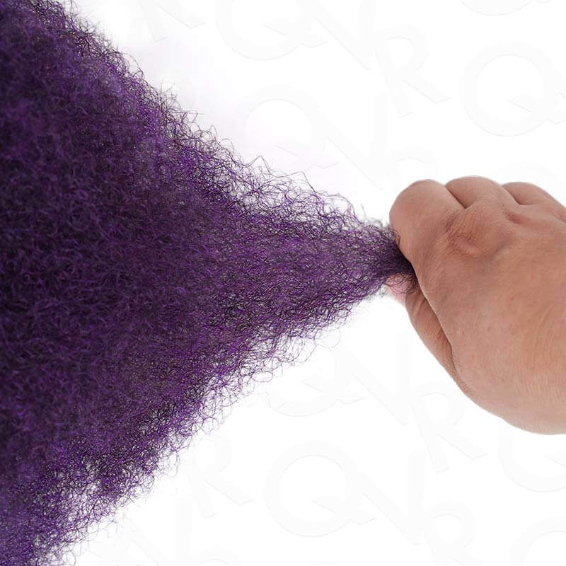 B3G1| QVR Mix Colors Color Afro Kinky Bulk Human Hair