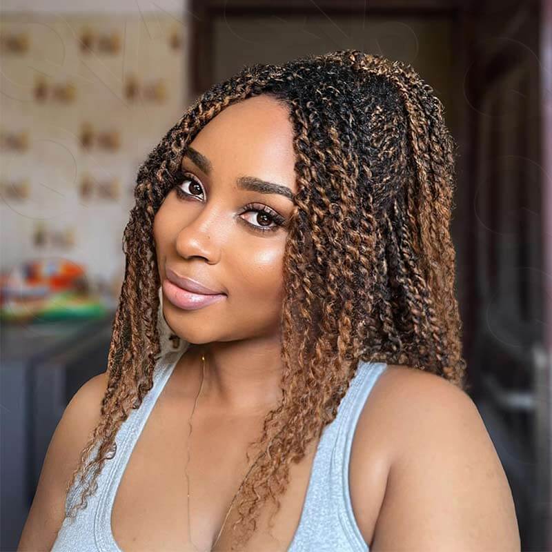B3G1|Mix #27/30 Colors Afro Kinky Bulk Human Hair