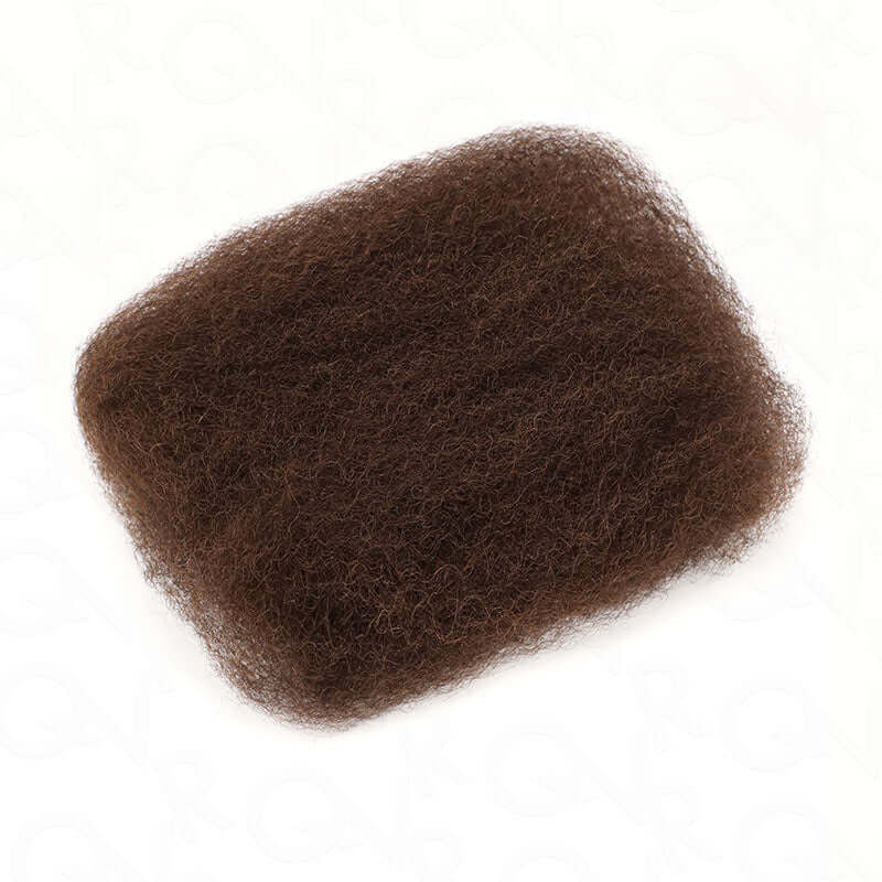 QVR 1 Pack Dark Brown Afro kinky Bulk Human Hair