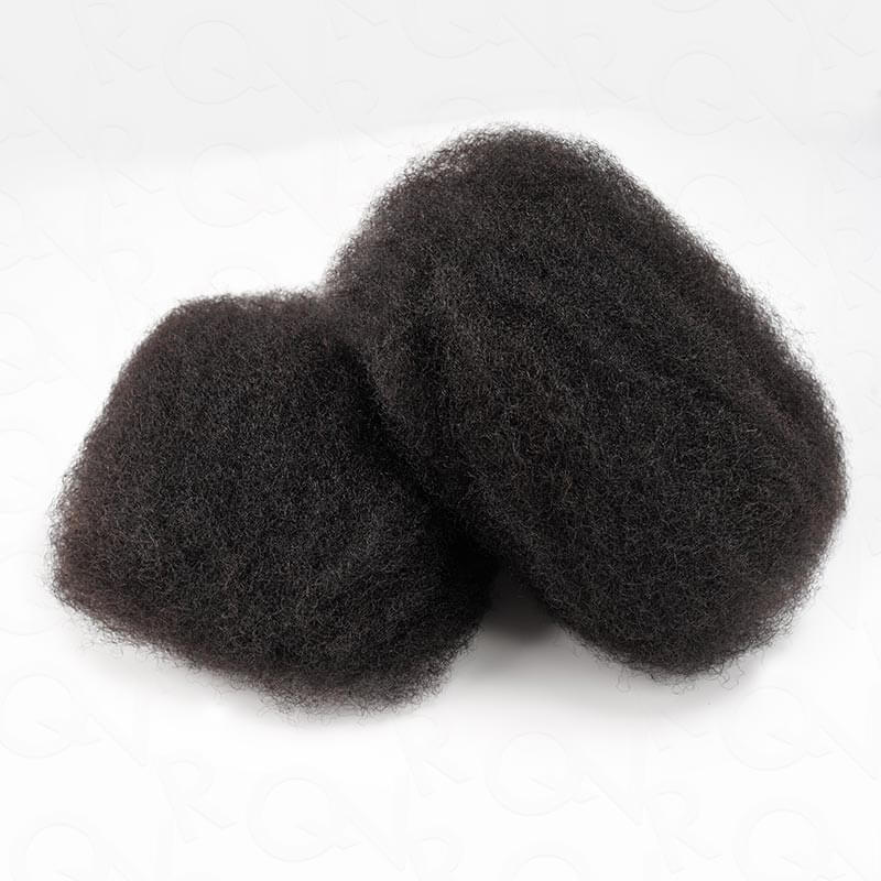 US Only|QVR #1B Afro kinky Bulk Human Hair