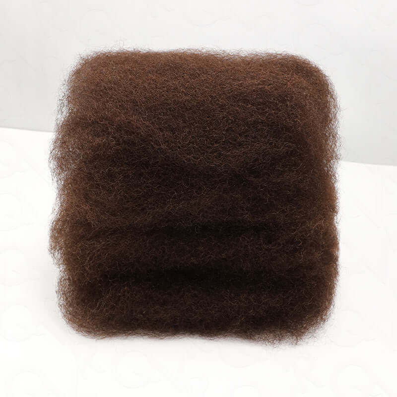 MATCH SALE|QVR Dark Brown Afro kinky Bulk Human Hair