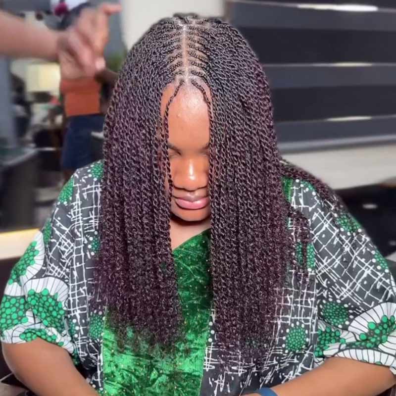 MATCH SALE|QVR Mix #1B/99J Afro Kinky Bulk Human Hair