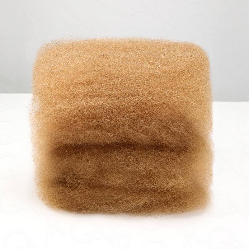 QVR 1 Pack Honey Blonde Color Afro kinky Bulk Human Hair