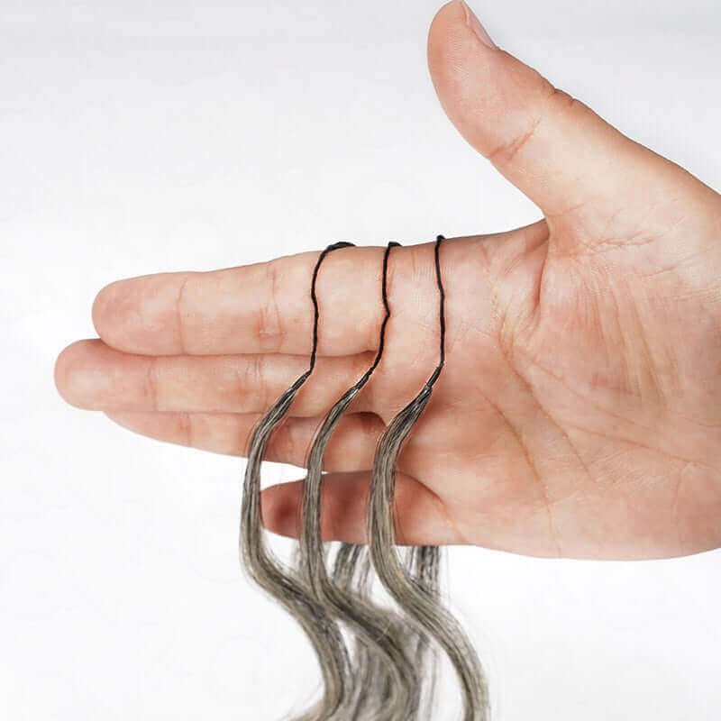 $100off Member Sale| Salt Pepper Small Kinky Curly Crochet Weave Hair Extensions