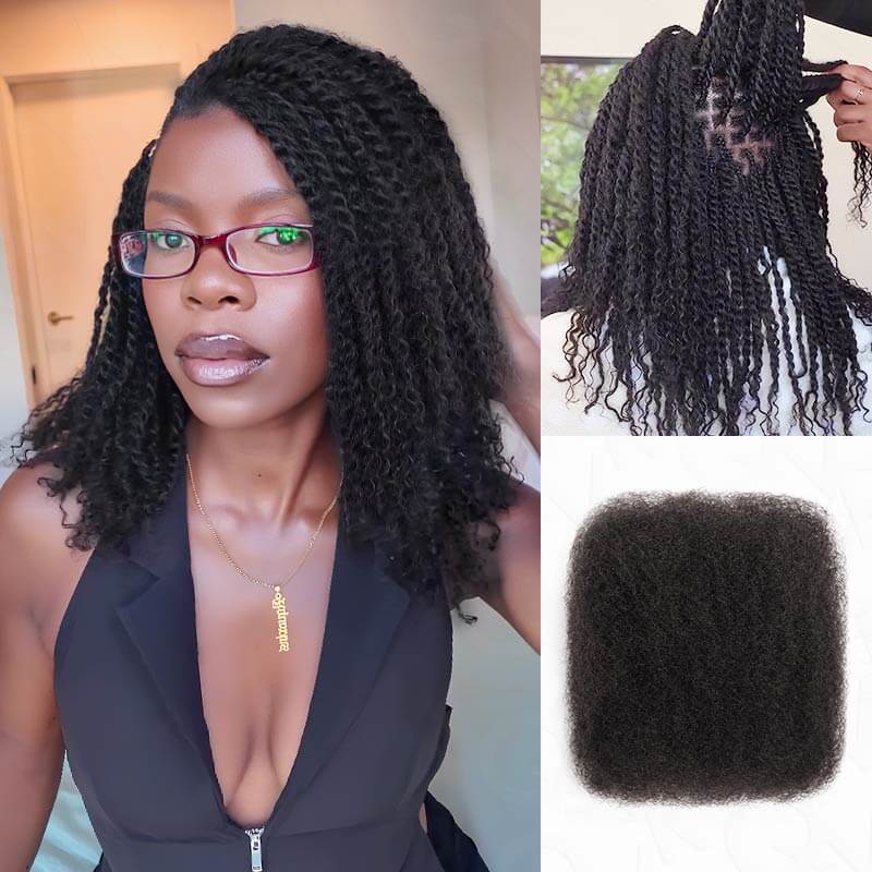 P3G5|Top Quality Upgraded Afro kinky Bulk Human Hair