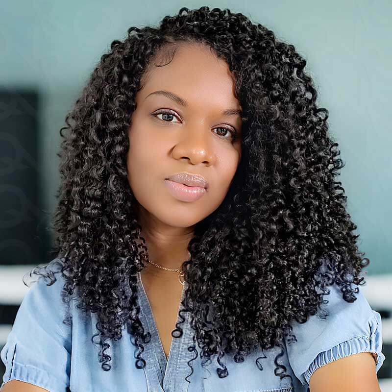 $100off Member Sale|Burmese Curly Feather Crochet Human Hair