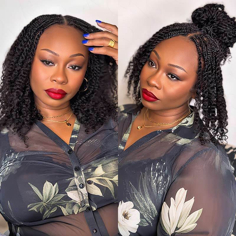 Fixed Price|QVR Natural Black Afro Kinky Bulk Human Hair