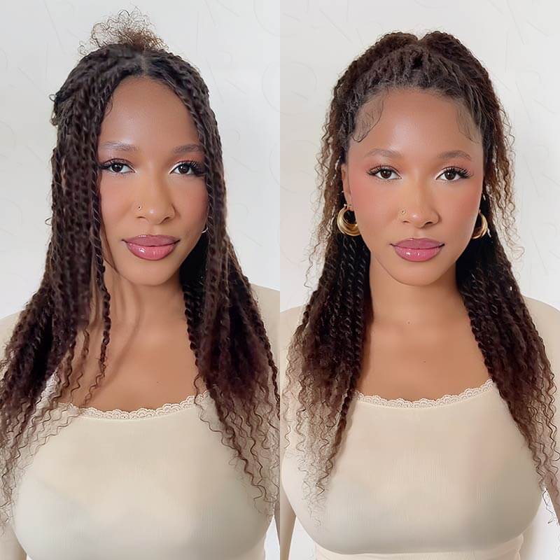 US Only|QVR #4 Afro kinky Bulk Human Hair