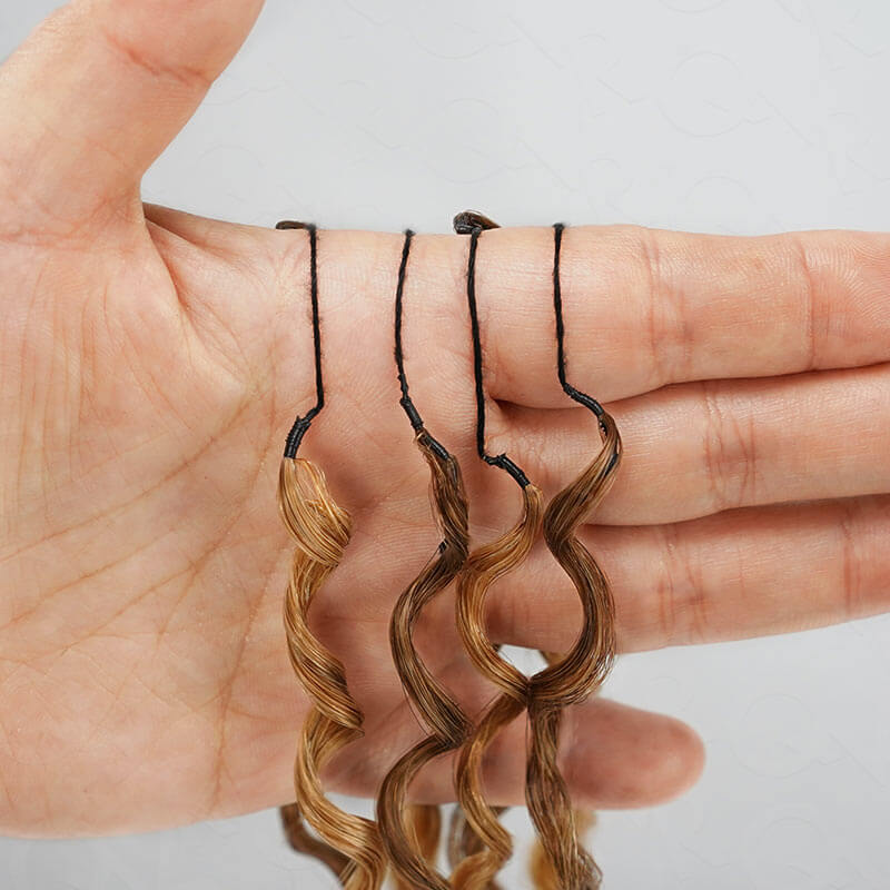 $100off Member Sale|Highlight #P4/27 Burmese Curly Crochet Weave Hair Extensions