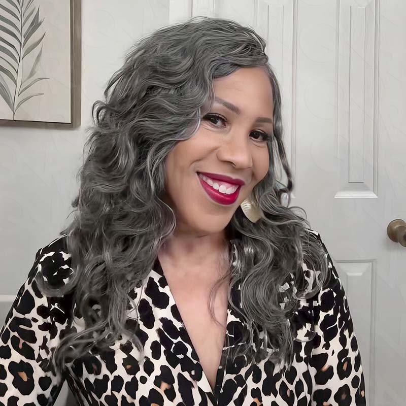 $100off Member Sale| Salt Pepper Small Kinky Curly Crochet Weave Hair Extensions