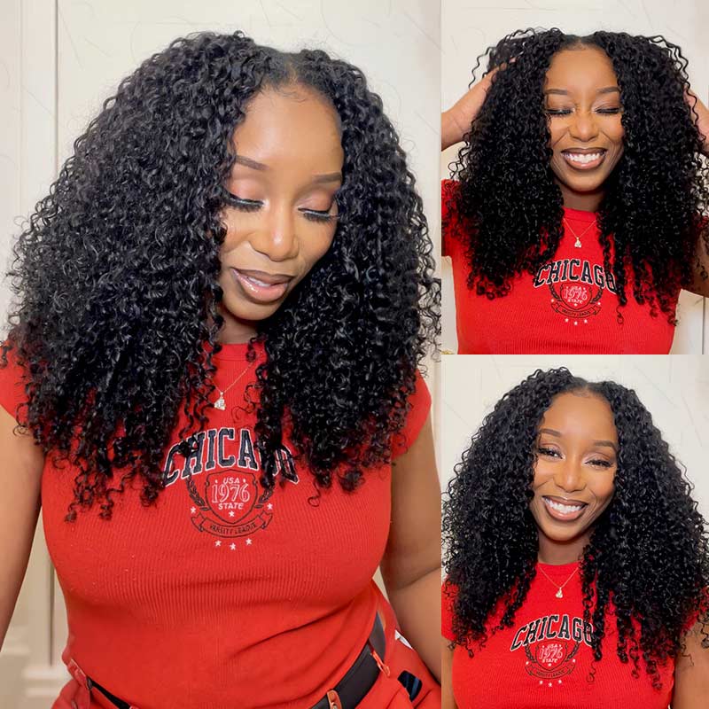 $100off Member Sale|Burmese Curly Feather Crochet Human Hair