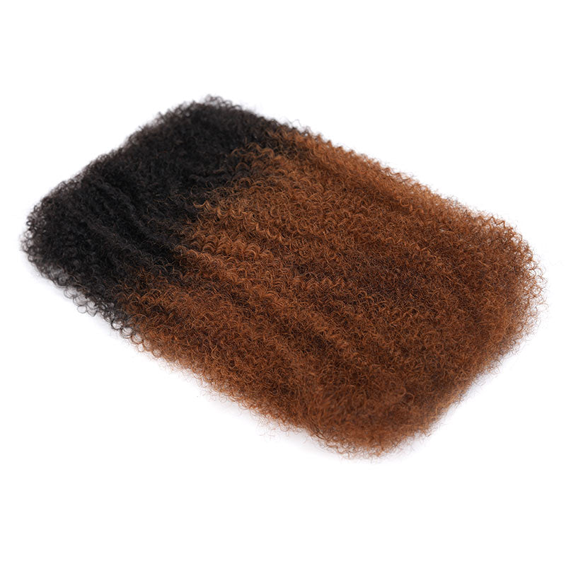 P3G5|Ombre Brown #T1B/30 Afro kinky Bulk Human Hair