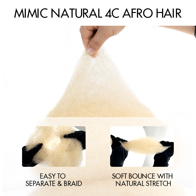 MATCH SALE|QVR #613 Afro Kinky Bulk Human Hair
