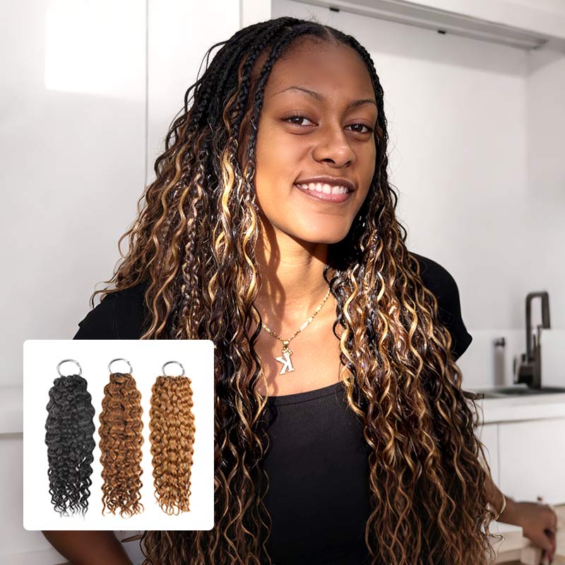 MATCH SALE|QVR #4+#30+#27 Water Wave Crochet Hair