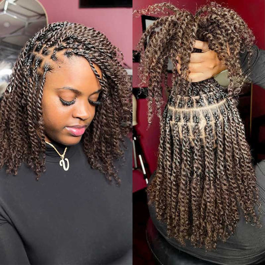 Solo EE. UU. | QVR #4 Cabello humano a granel afro kinky