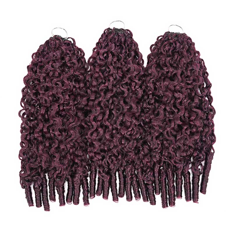 MATCH SALE|QVR #99J Burmese Curly Crochet Hair