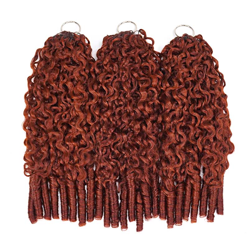 MATCH SALE|QVR #35D Burmese Curly Crochet Hair