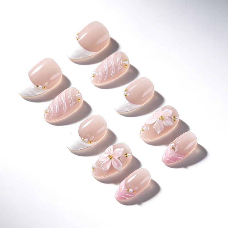 US Only|QVR Spring Sakura Fall Press-On Nails