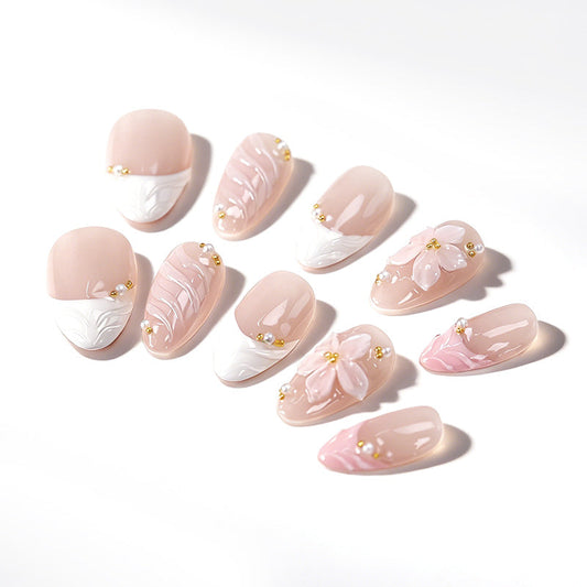 Solo EE. UU. | Uñas a presión QVR Spring Sakura Fall
