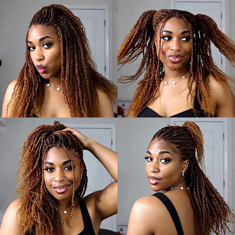 US Only|QVR #30 Afro kinky Bulk Human Hair