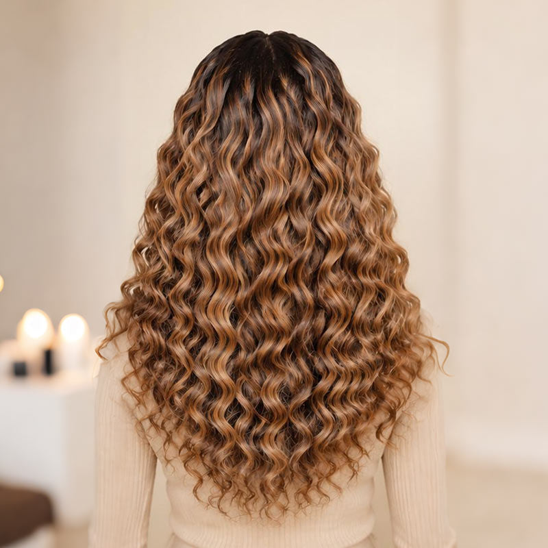 MATCH SALE|QVR #P4/27 Water Wave Crochet Hair