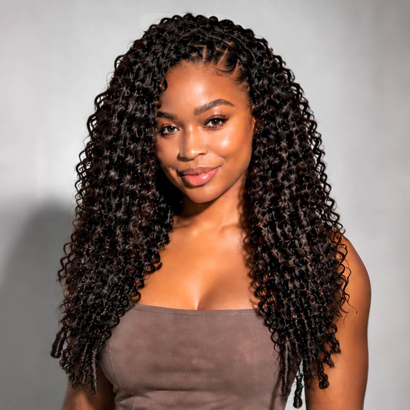 MATCH SALE|QVR #4 Burmese Curly Crochet Hair