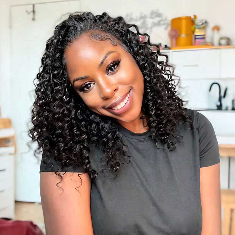 MATCH SALE|QVR #1B Deep Wave Crochet Hair