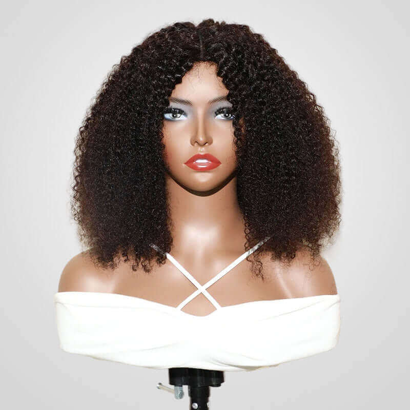 BOGO|Kinky Curly V Part Wig Beginner Friendly