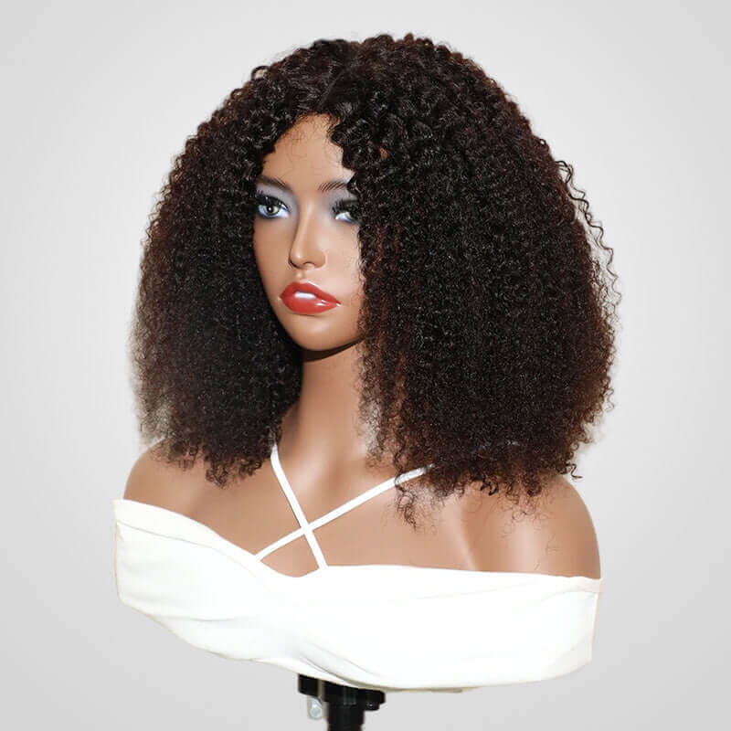 BOGO|Kinky Curly V Part Wig Beginner Friendly