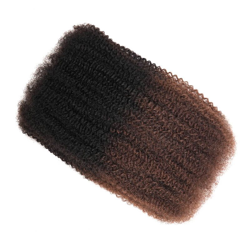MATCH SALE|QVR Ombre #T1B/4 Afro kinky Bulk Human Hair