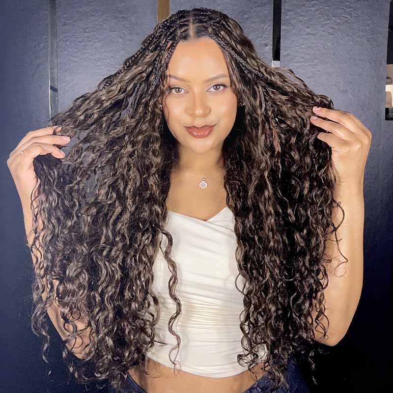 MATCH SALE|QVR #4 Water Wave Crochet Hair