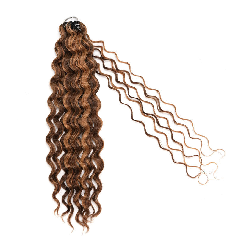 MATCH SALE|QVR #P4/27 Water Wave Crochet Hair
