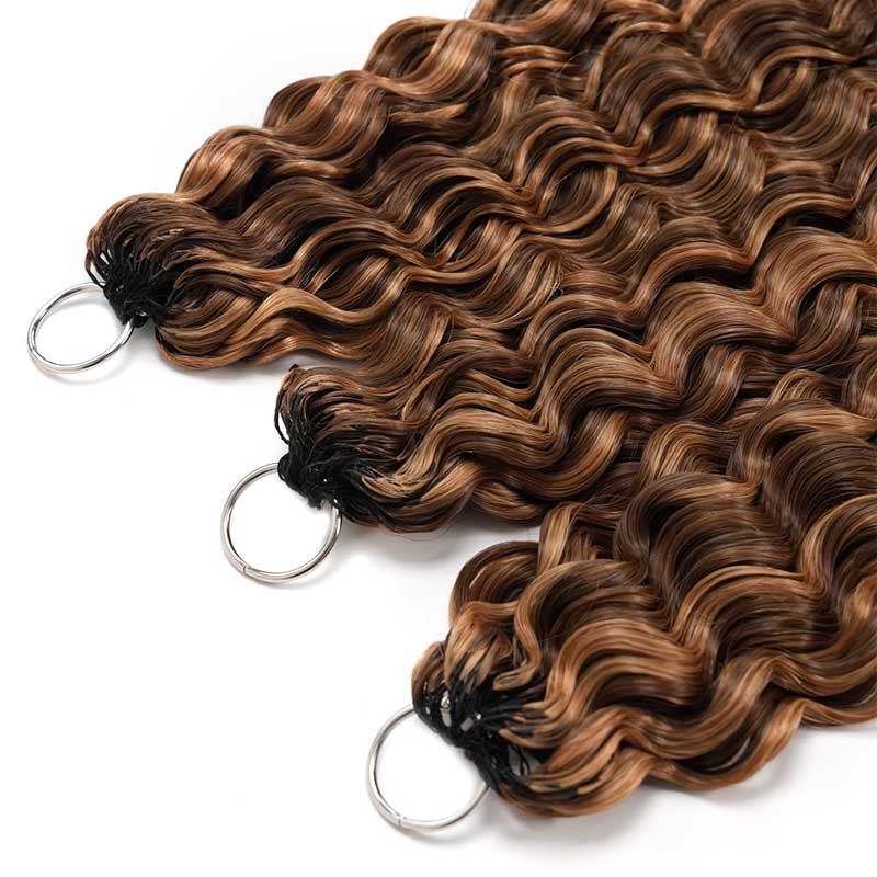 MATCH SALE|QVR #P4/27 Water Wave Crochet Hair