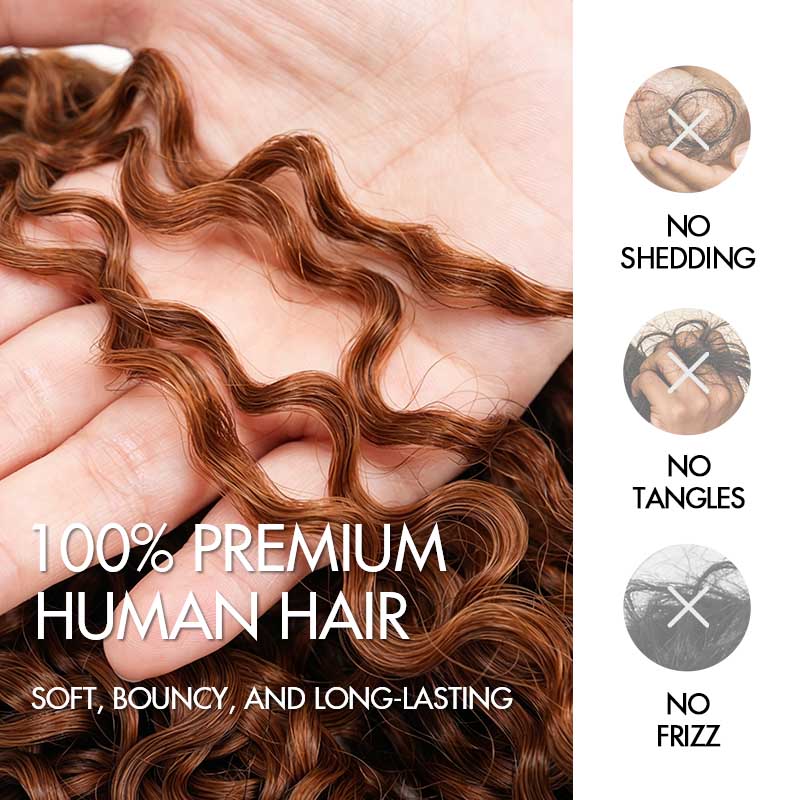 MATCH SALE|QVR #30 Burmese Curly Crochet Hair