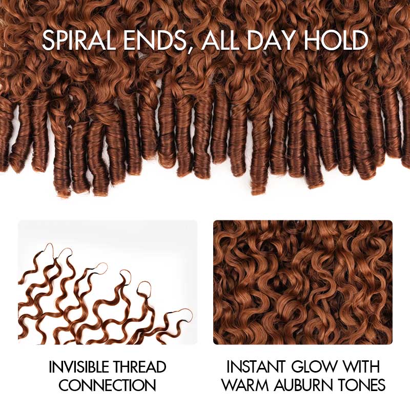 MATCH SALE|QVR #30 Burmese Curly Crochet Hair