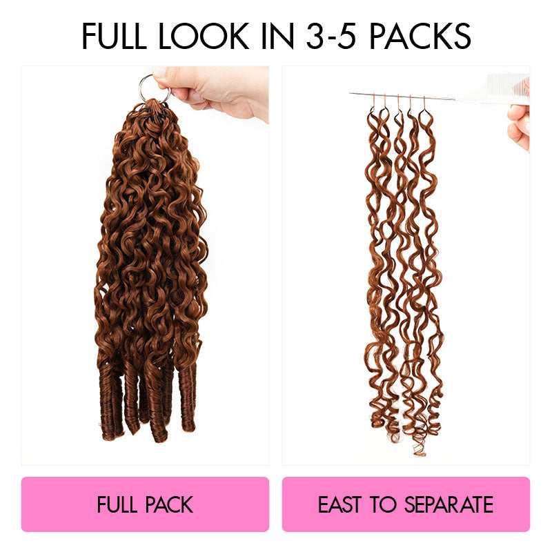 MATCH SALE|QVR #30 Burmese Curly Crochet Hair