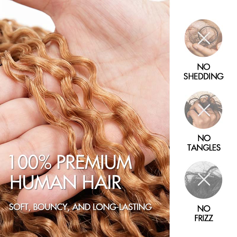 MATCH SALE|QVR #27 Burmese Curly Crochet Hair